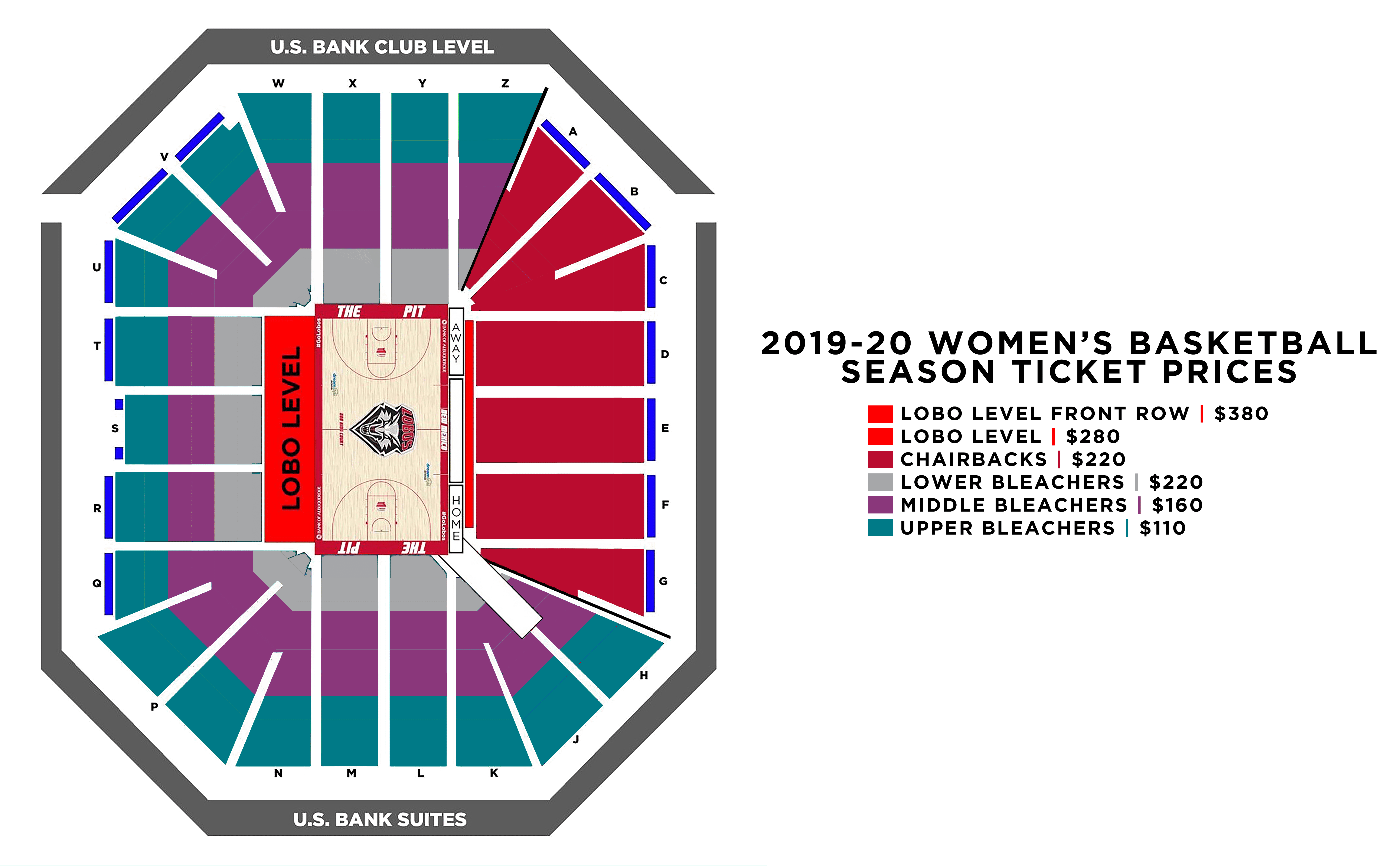 Lobo Football Seating Chart